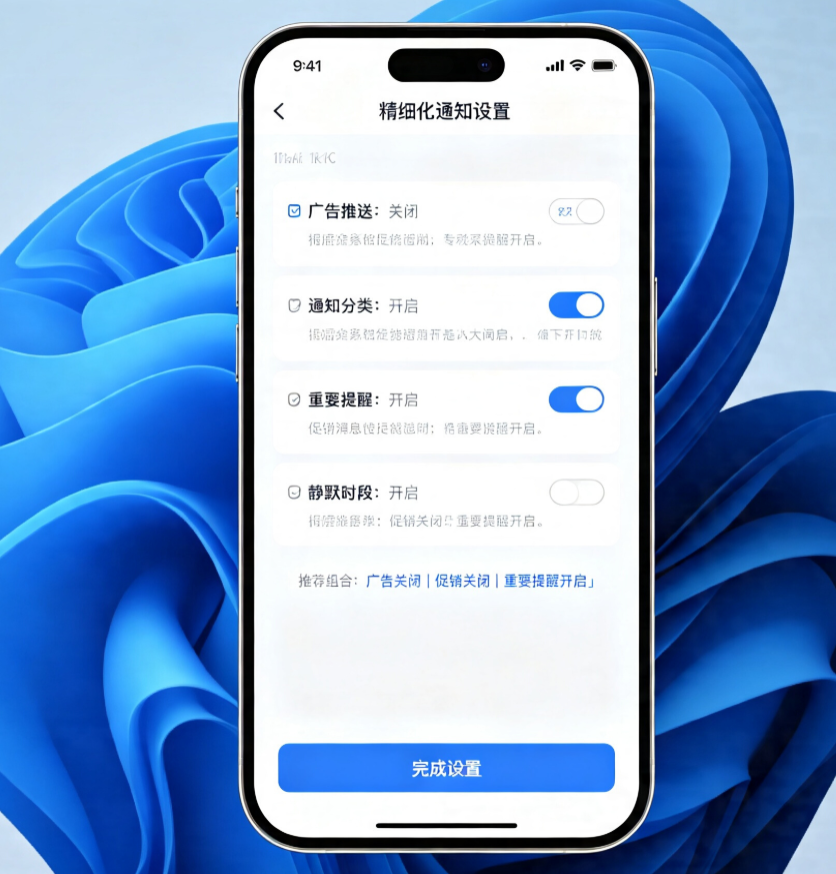 iPhone垃圾弹窗关闭设置截图苹果派
