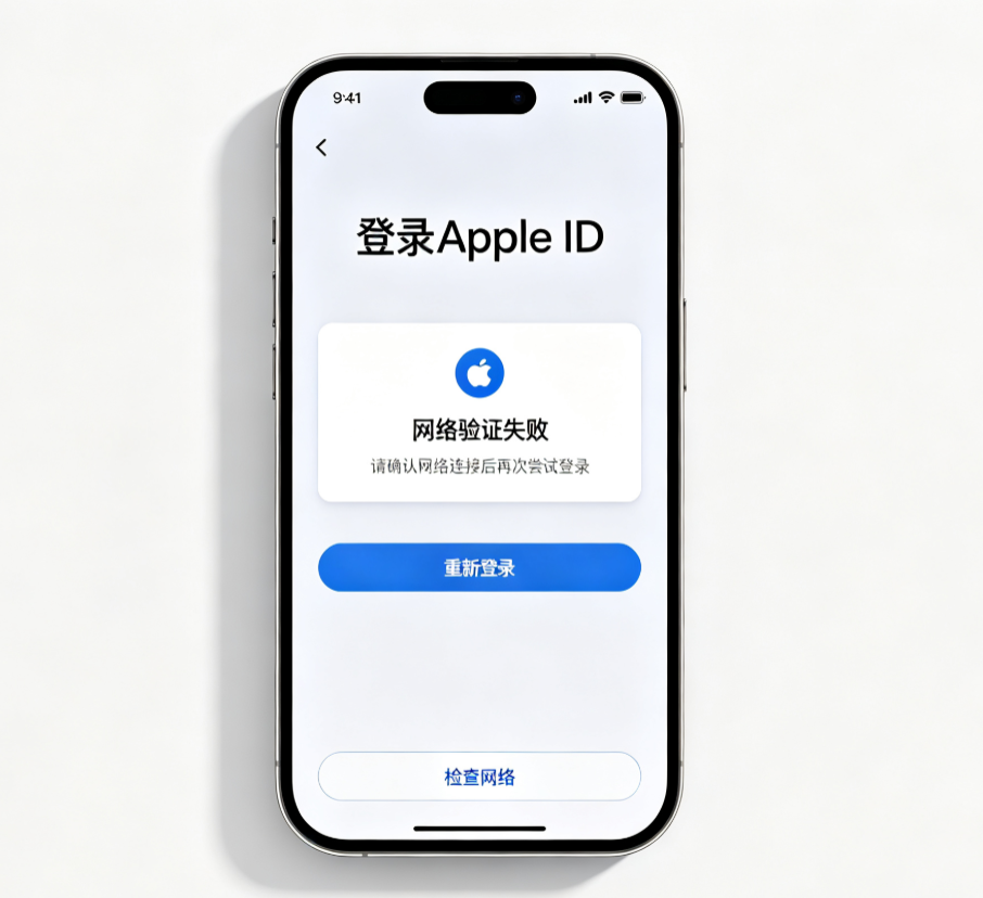 Apple ID无法登录 - 苹果派