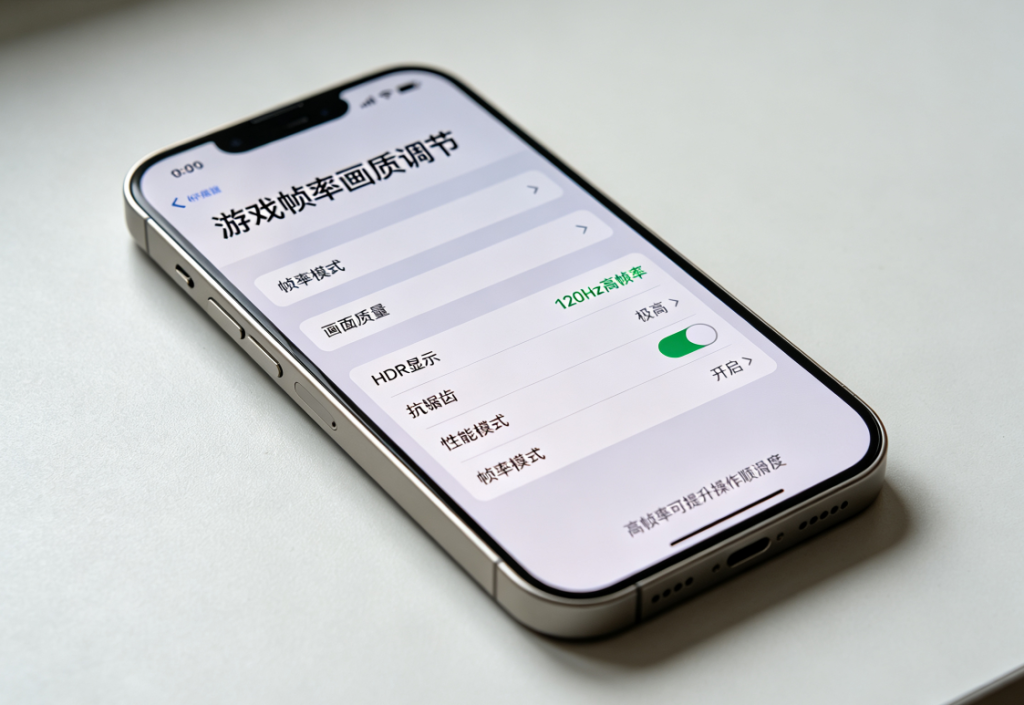 iOS 大型 3D 手游画质设置 - 苹果派