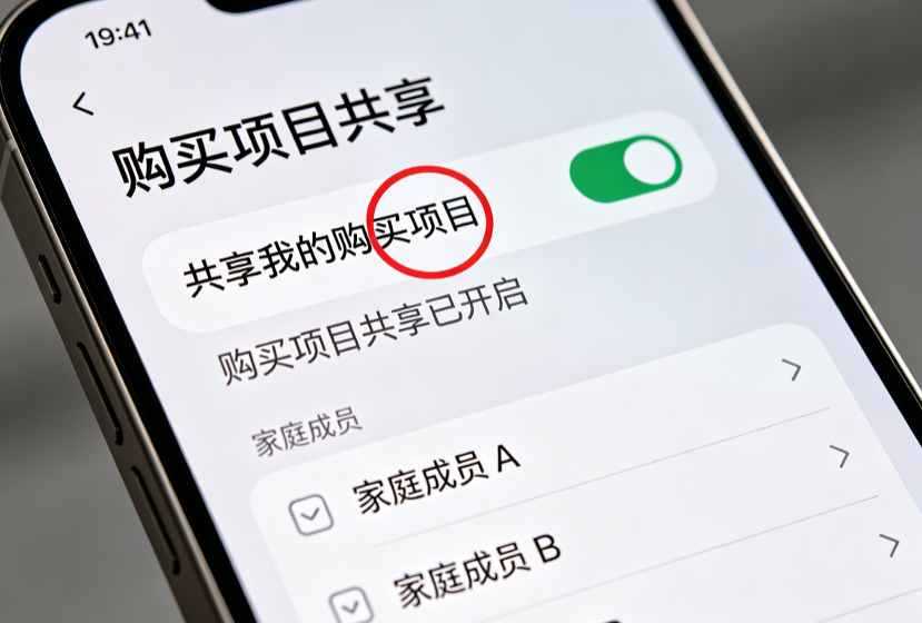家庭共享看不到已购APP？付费软件共享不显示修复