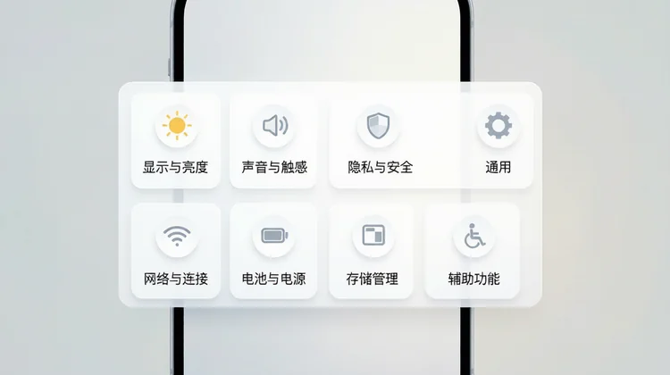 iPhone使用教程iOS设置界面截图_苹果派