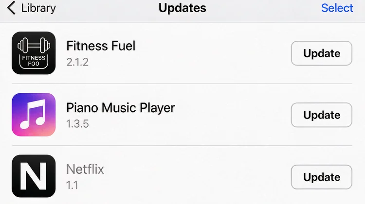 海外Apple ID App更新 App Store更新列表 苹果派