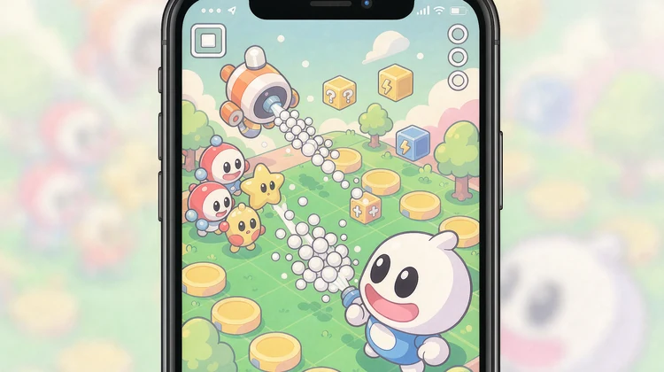 iOS射击游戏 街机射击画面 苹果派