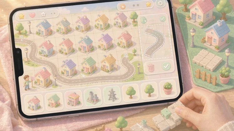 iOS模拟经营游戏 城建画面 苹果派