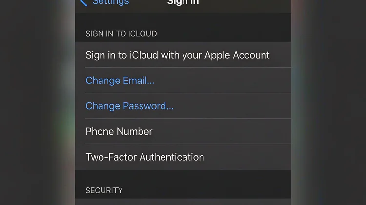 Apple ID登录与安全设置页 苹果派