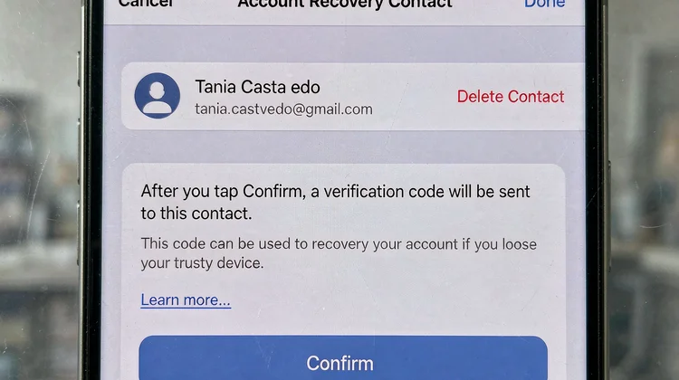 Apple ID 恢复联系人添加步骤 苹果派