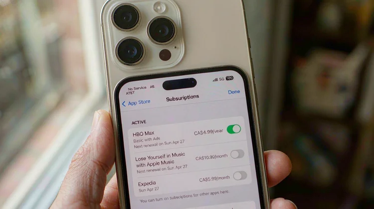 App Store订阅列表界面 iPhone设置订阅管理 苹果派