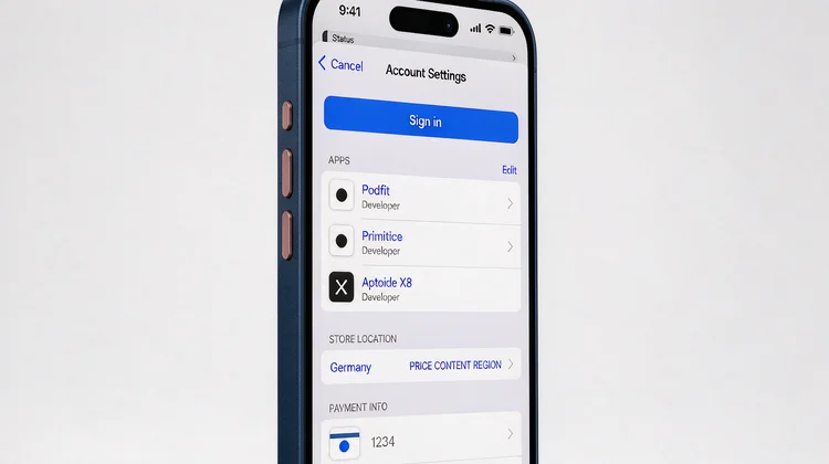 海外Apple ID App Store账户地区设置 苹果派
