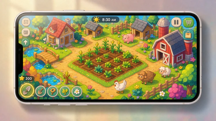 iOS 模拟经营农场游戏 - 苹果派
