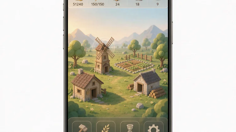 iOS 经营模拟游戏 - 苹果派
