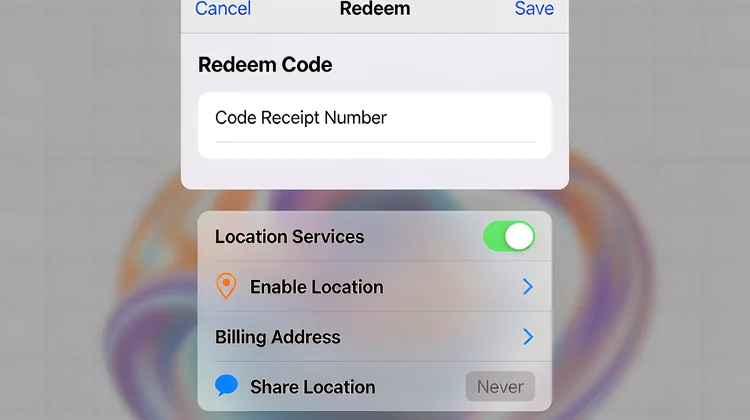 App Store 兑换码输入 - 苹果派