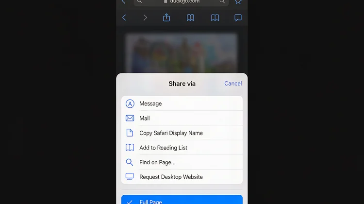 iPhone 长截图怎么截？Safari 与聊天记录一键拼接整页
