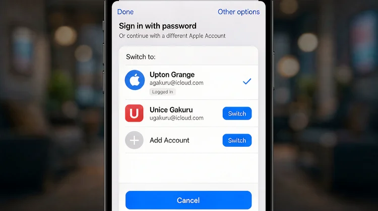 Apple ID 双账号切换 - 苹果派
