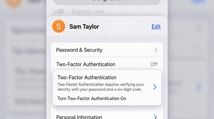 Apple ID 双重认证设置入口 - 苹果派