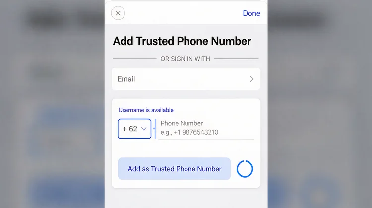 Apple ID 添加受信任号码 - 苹果派