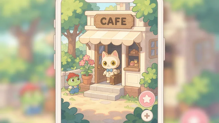 iOS 模拟经营小店画面 - 苹果派