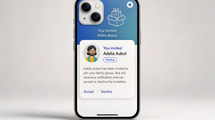 Apple ID 家庭共享邀请 - 苹果派