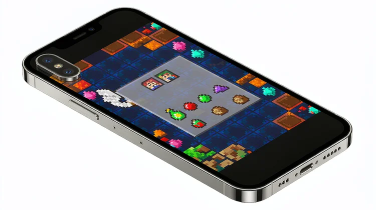 iOS 像素风 RPG 游戏实机画面 - 苹果派