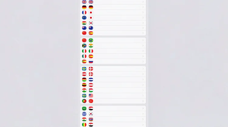 App Store 国家与地区选择列表 - 苹果派